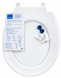 Asiento Sanitario Corona Original Blanco Completo para Baño