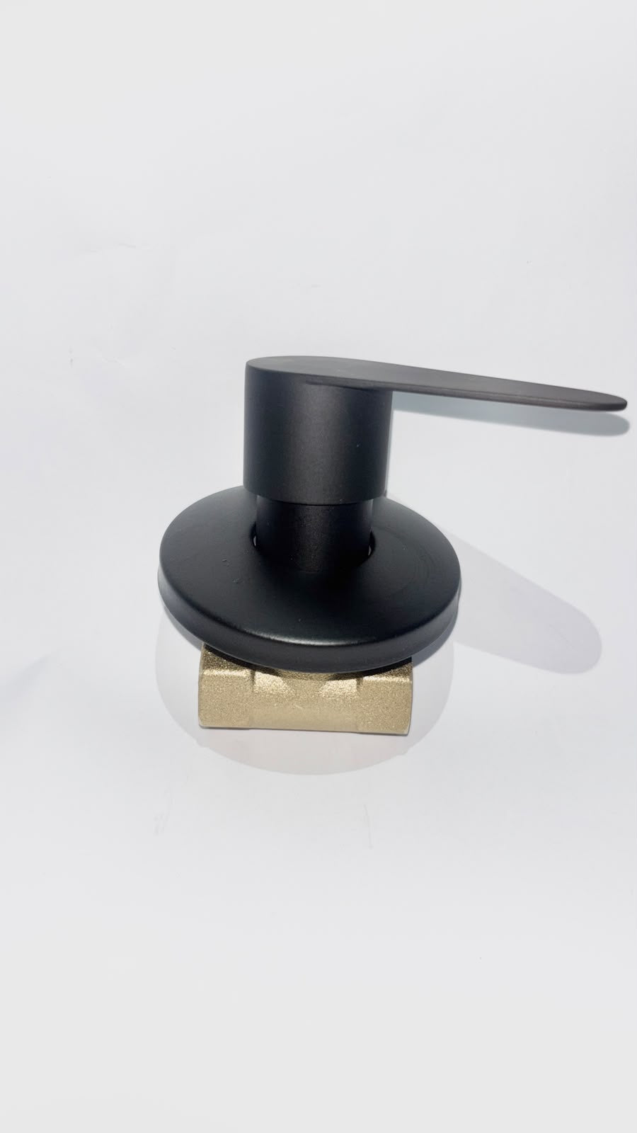 Llave ducha negro palanca
