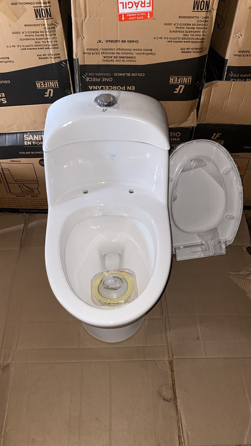 Sanitario 1 pieza ahorrador